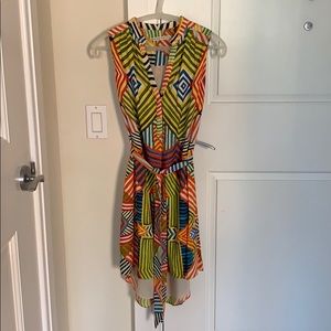Alice & Olivia Dress with removable tie waste